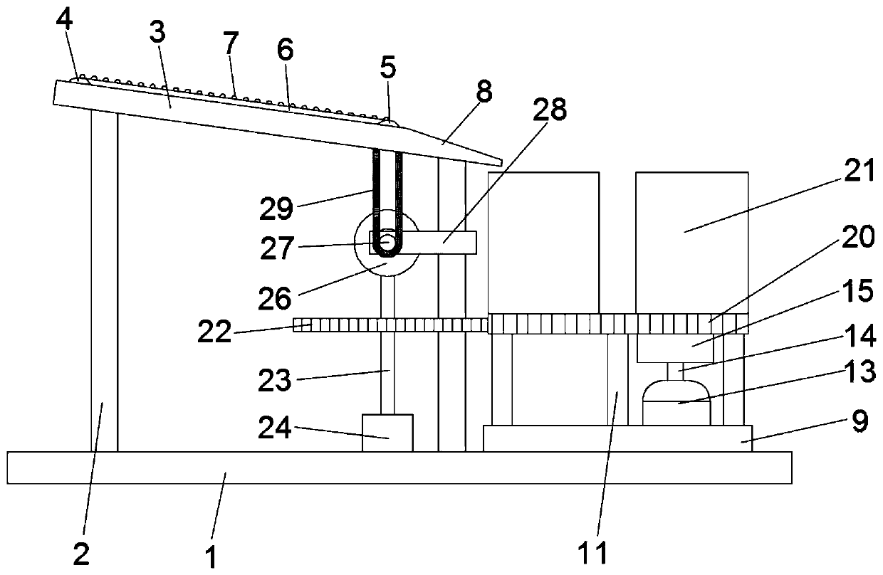 Receiving device for bipolar plate production