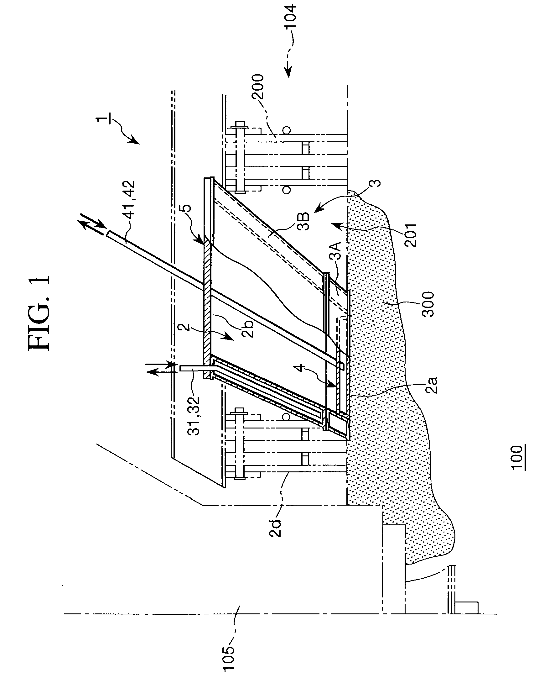 Inspection hole structure for flash-smelting furnace