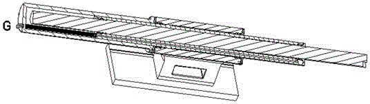 Tool bar mechanism for turning machining of series of deep blind holes