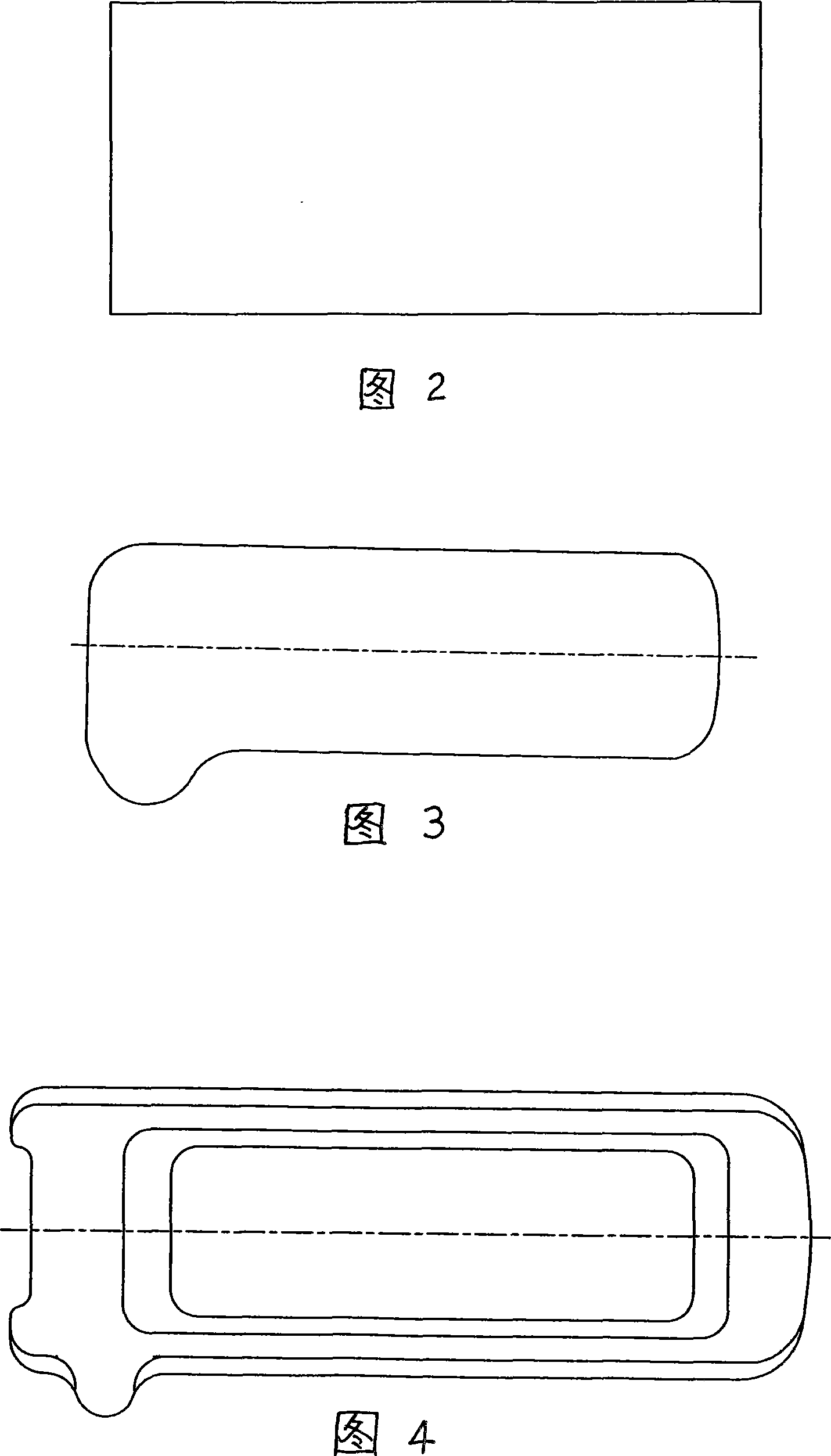 Preparation method for railway freight car coupler tail frame integral forging