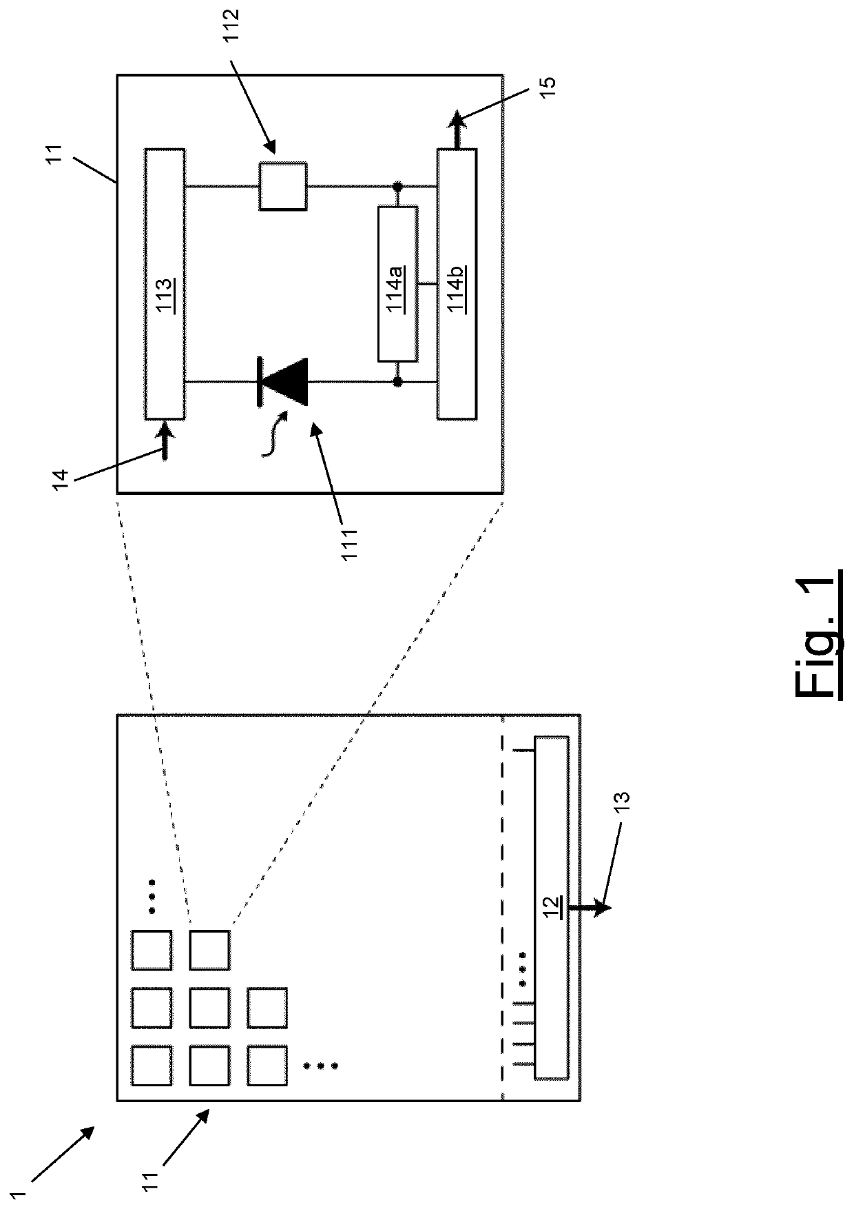 Wide-area single-photon detector with time-gating capability