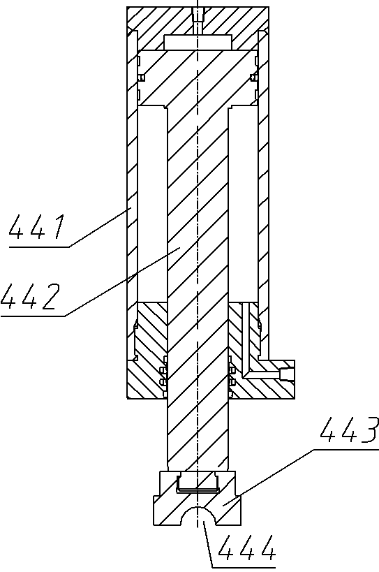 Drill bit tooth pressing device and thermal tooth inserting equipment with drill bit tooth pressing device