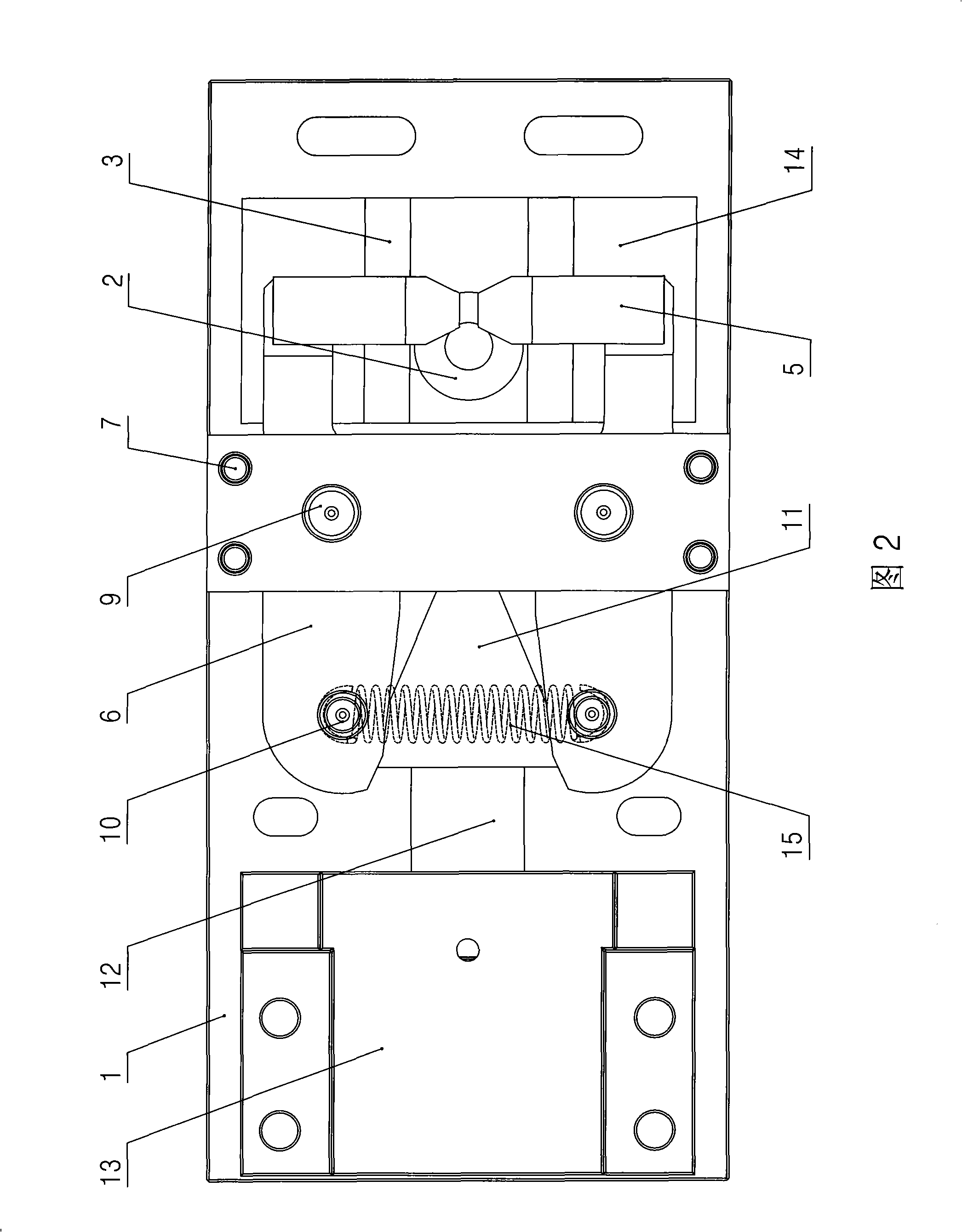Clamp for milling half-moon groove