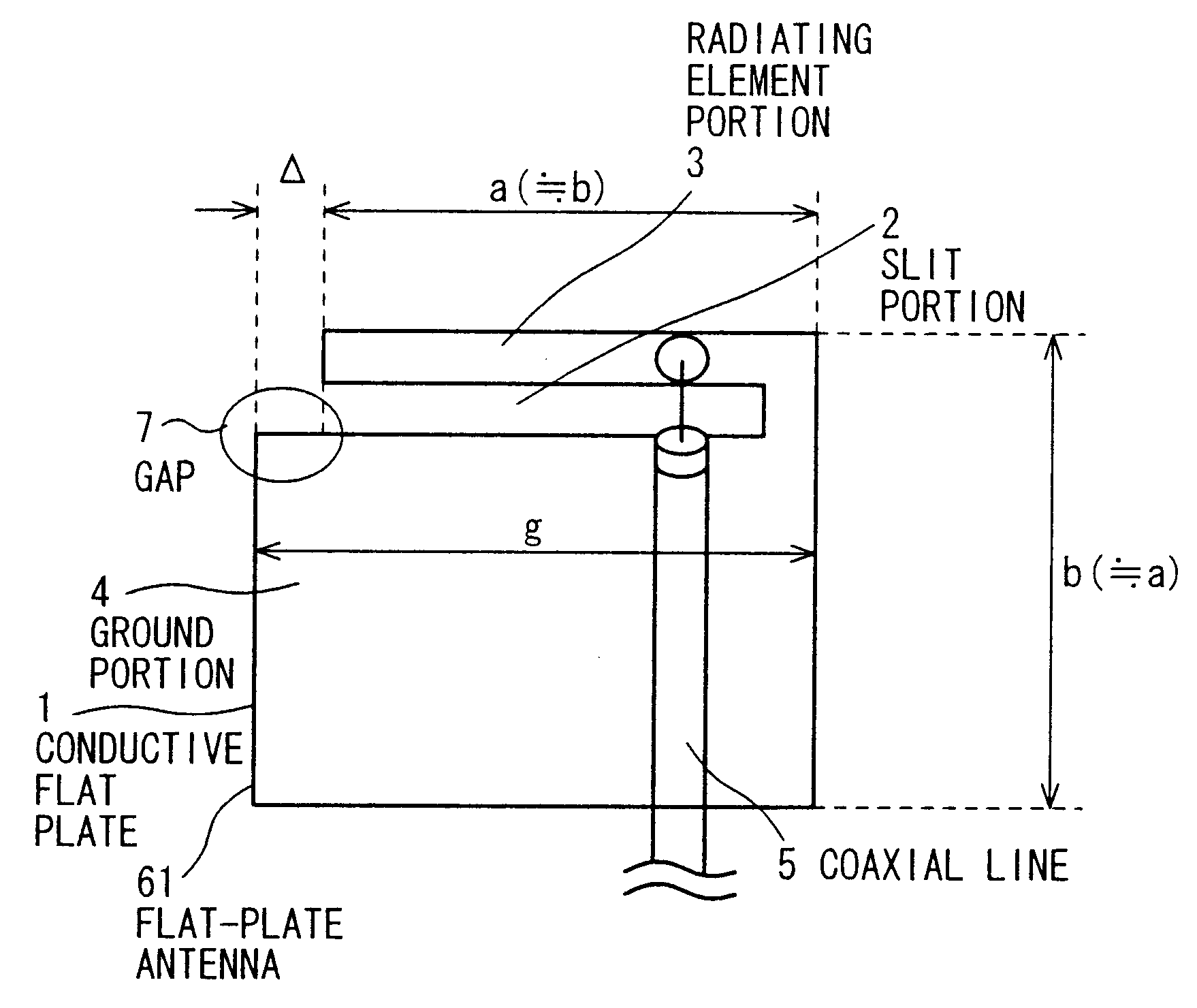Flat-plate antenna and electric apparatus with the same