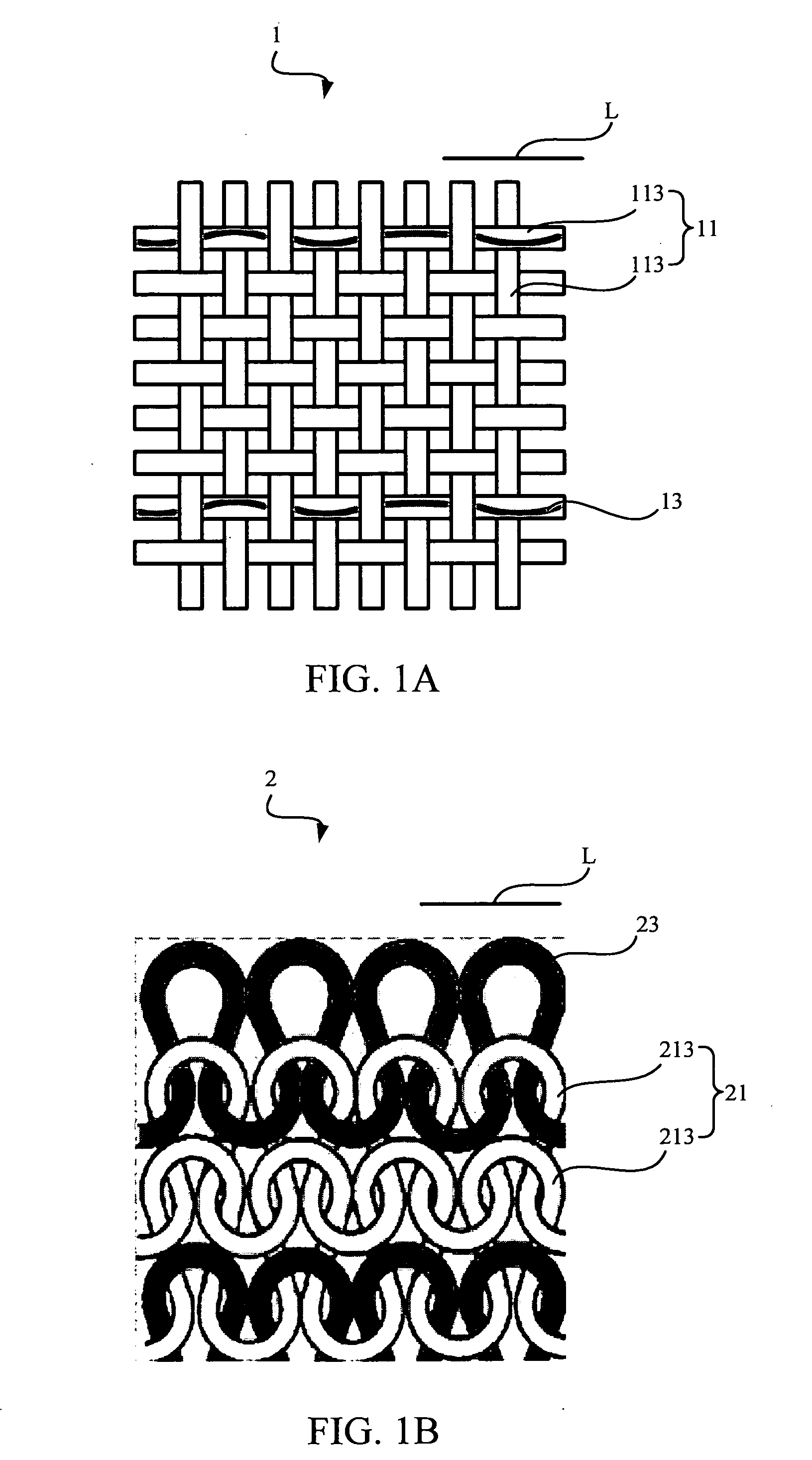 Fabric-based strain gauge