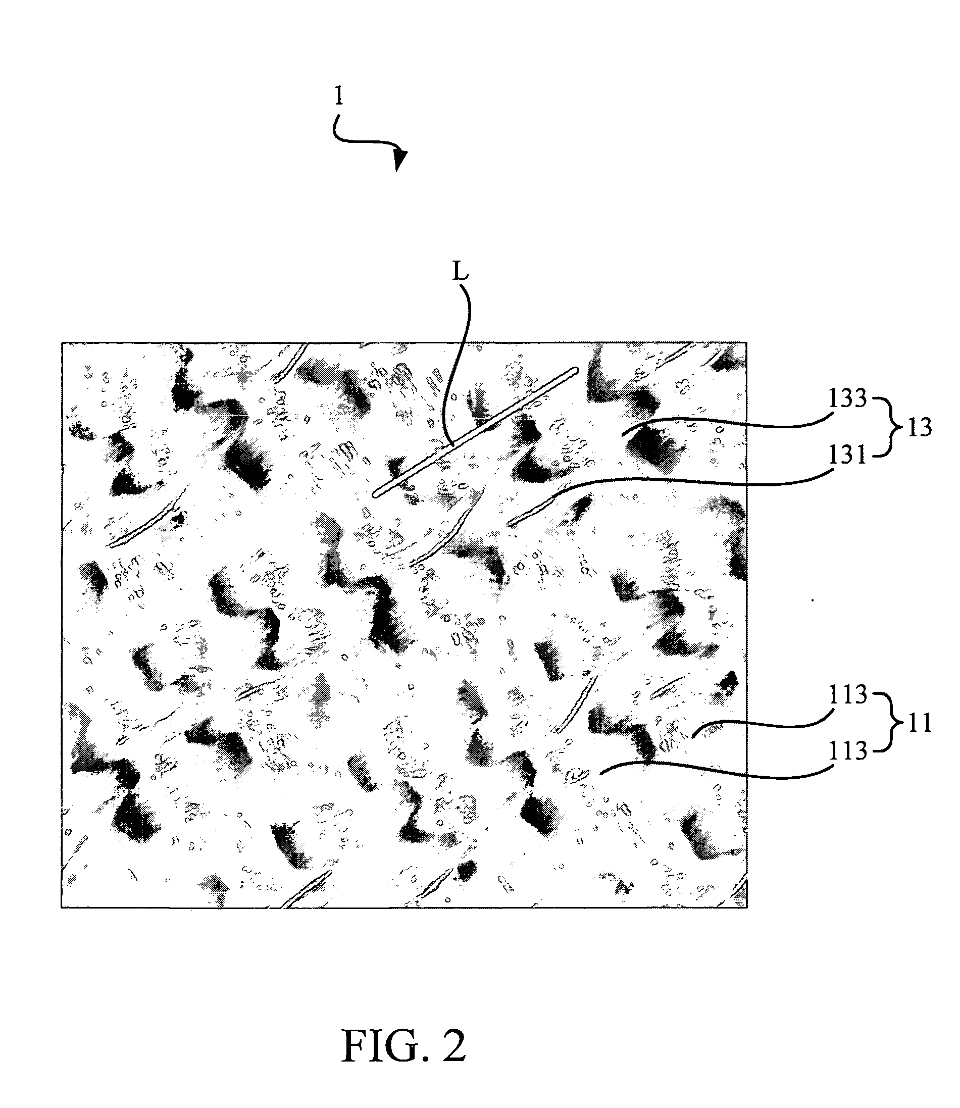 Fabric-based strain gauge