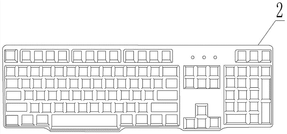 Self-cleaning keyboard