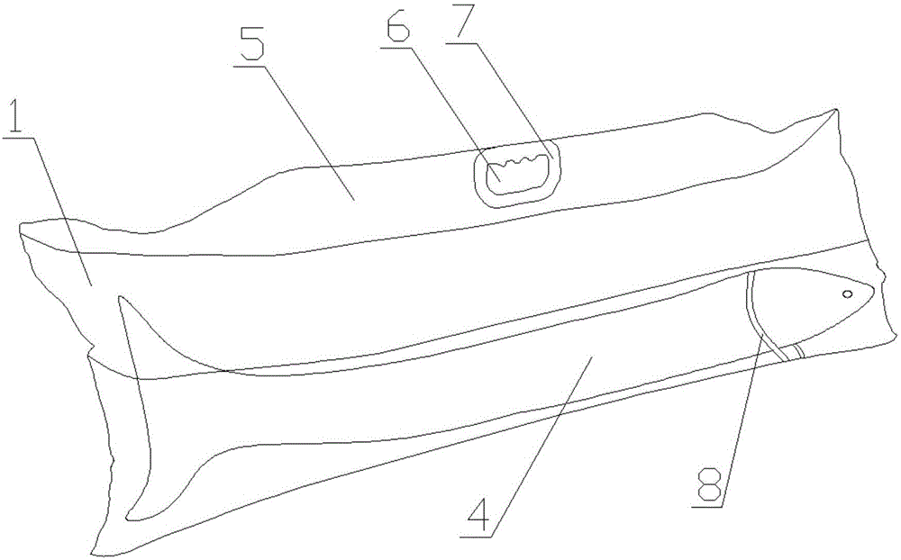 Fresh oxygenated packaging device and using method thereof