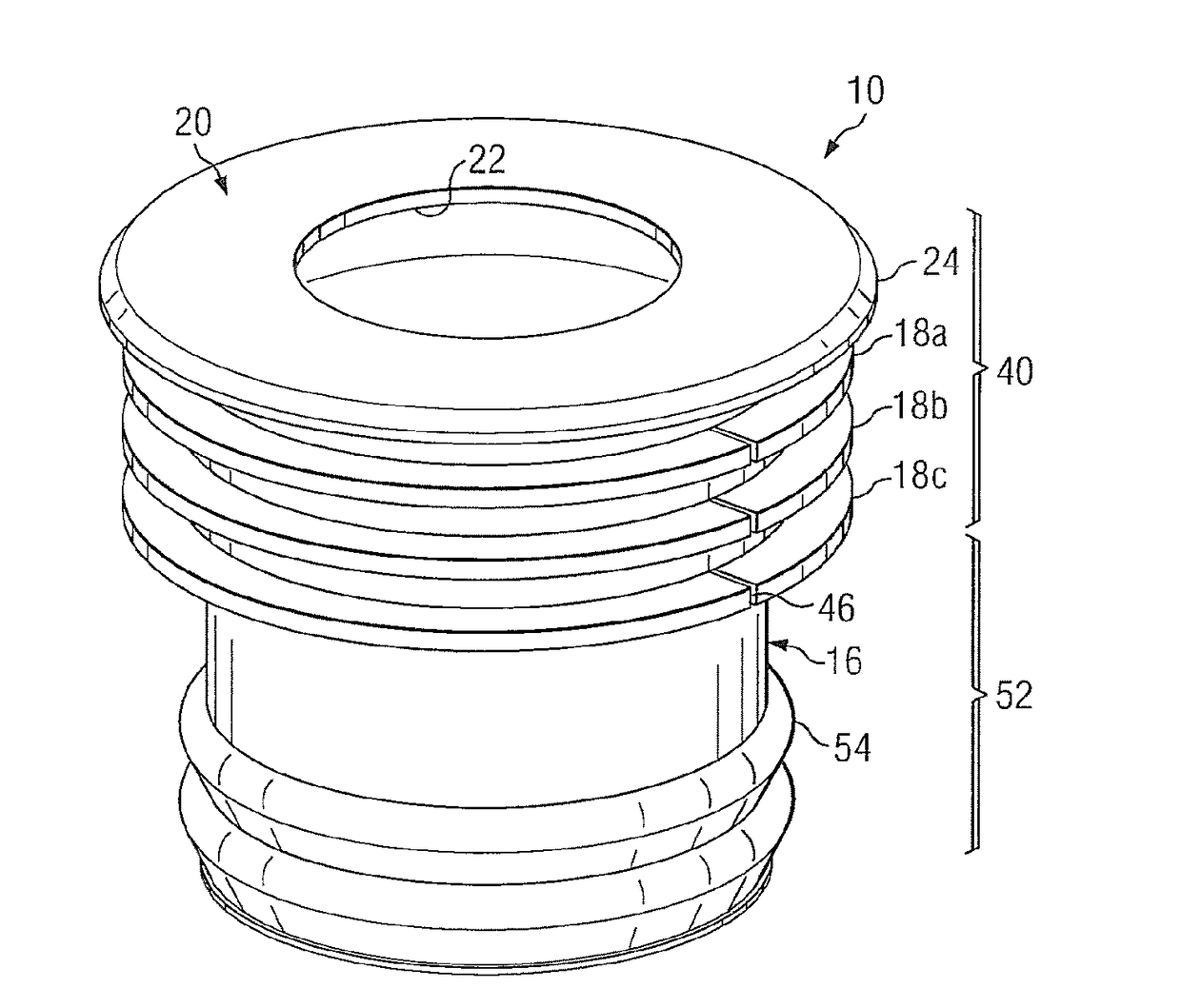 Flexible toilet seal and method