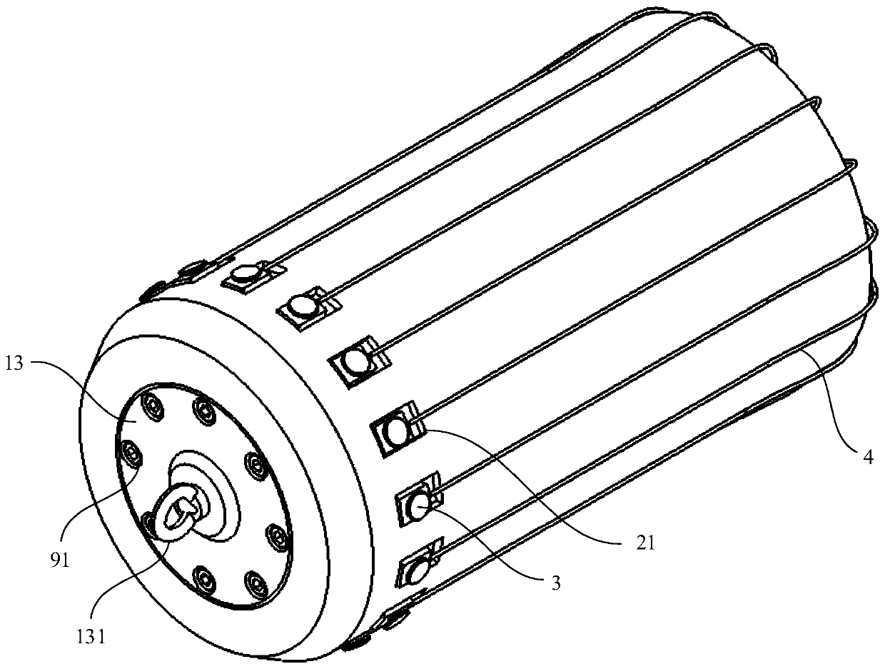 Pipeline detection pipe cleaner with multiple layers of foaming bodies