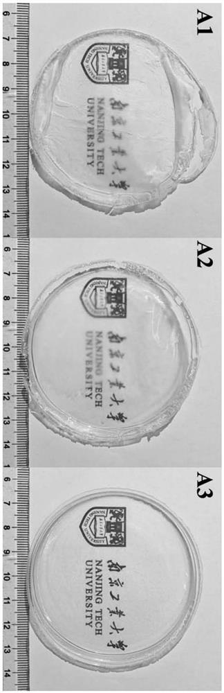A thermoplastic pervaporation polymer film and its preparation method and application