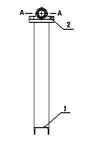 Firework barrel blocking piece punching and tamping method and device