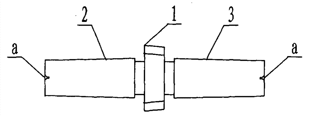 Taper-shank slotting cutter grinding device