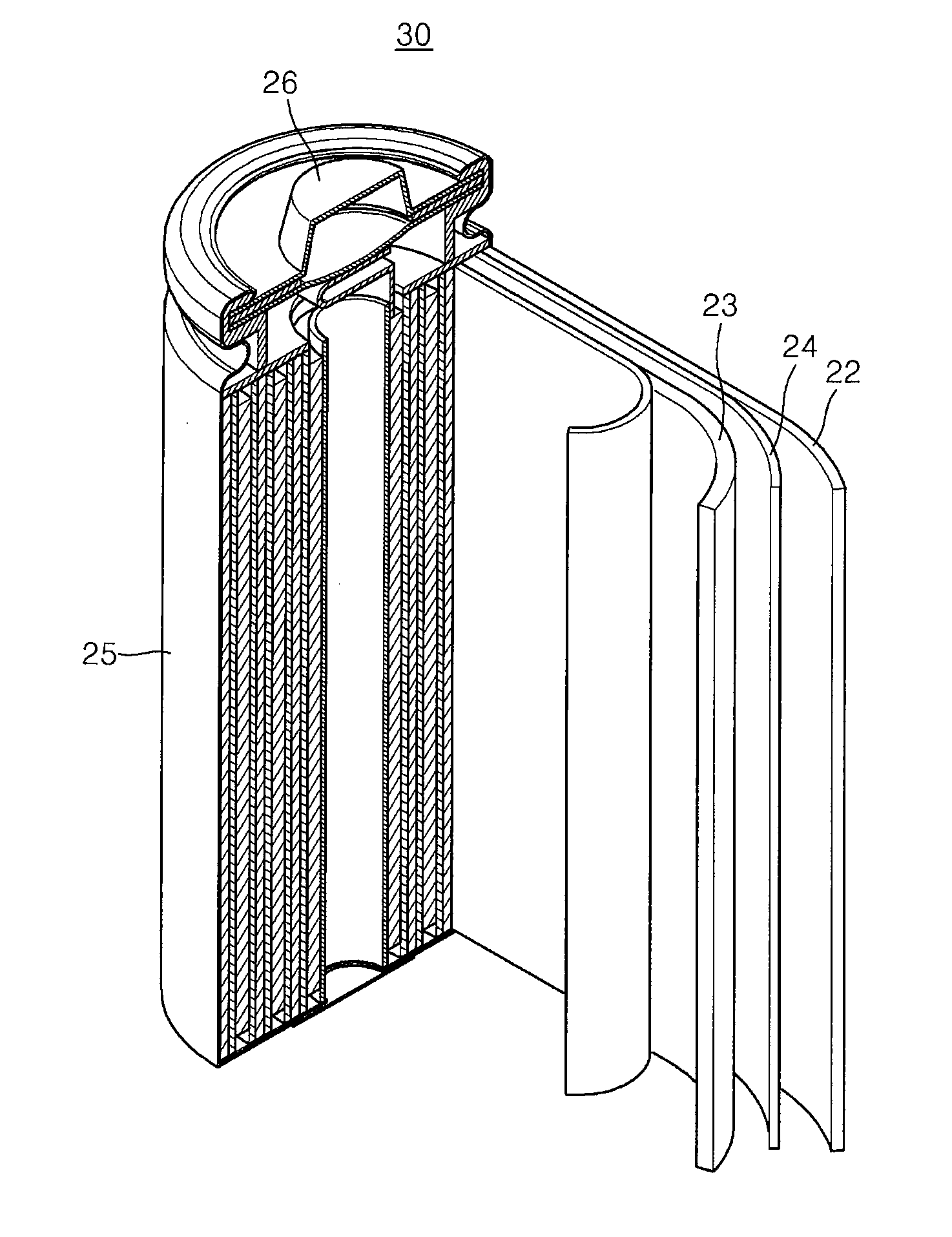 Negative active material and lithium battery containing the negative active material