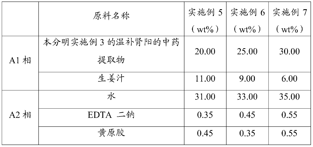 Traditional Chinese medicine extract with effect of warmly invigorating kidney yang, method for manufacturing traditional Chinese medicine extract and kidney and umbilical warming ointment