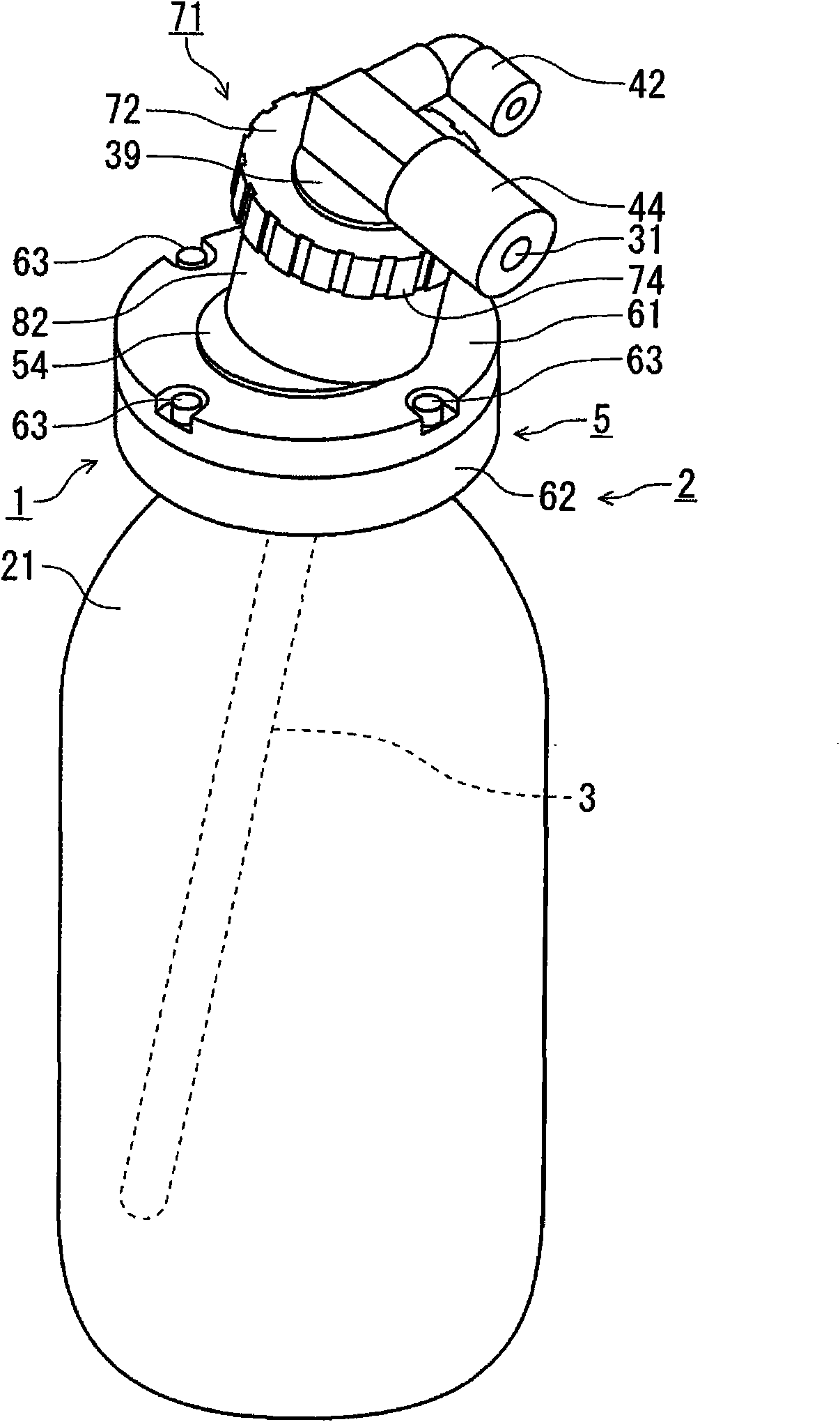 Process liquid feed mechanism