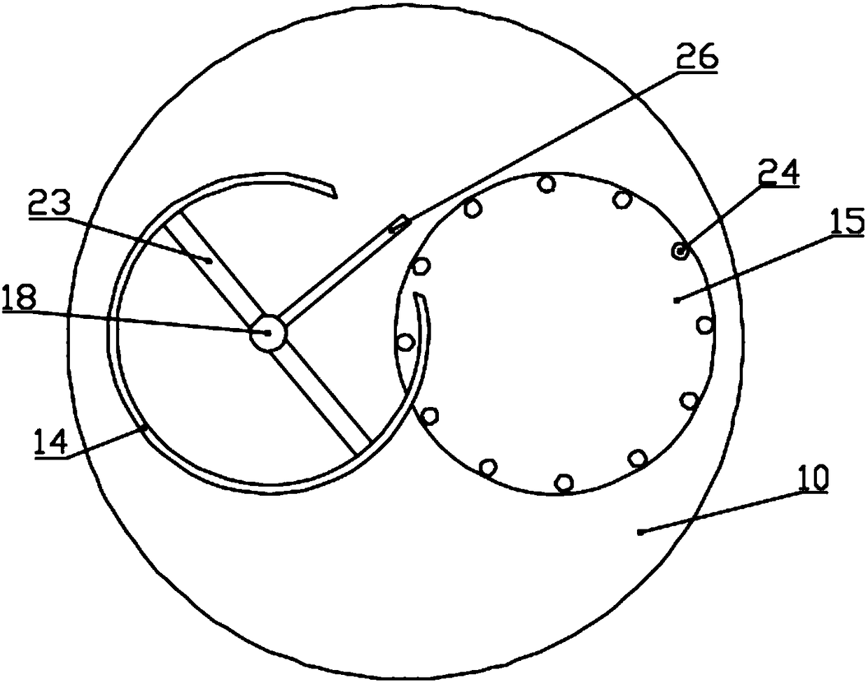 Electrical equipment heat treatment device