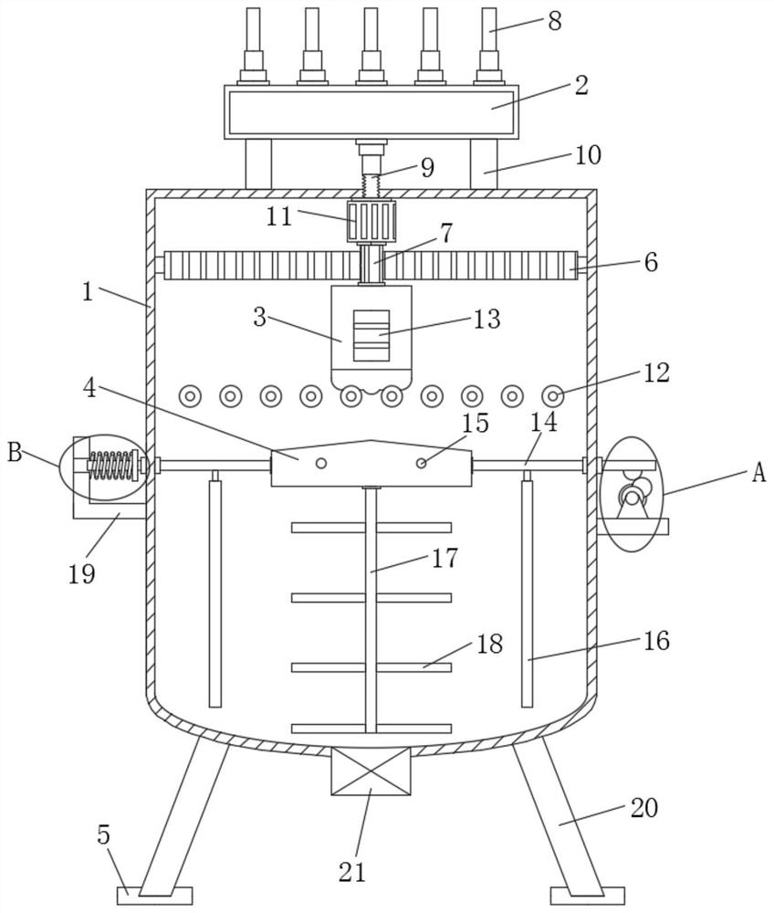 Stable titanium dioxide dispersing solvent and production method thereof