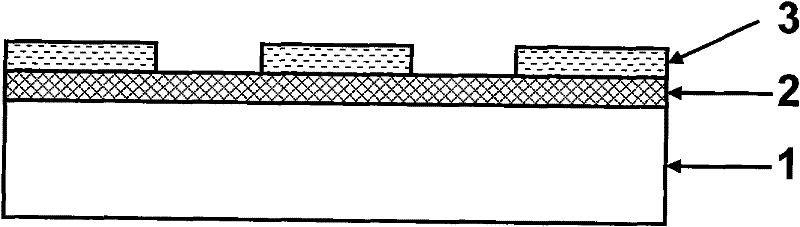 Method for fabricating smei-cylindrical groove by shadow evaporation and wet etching