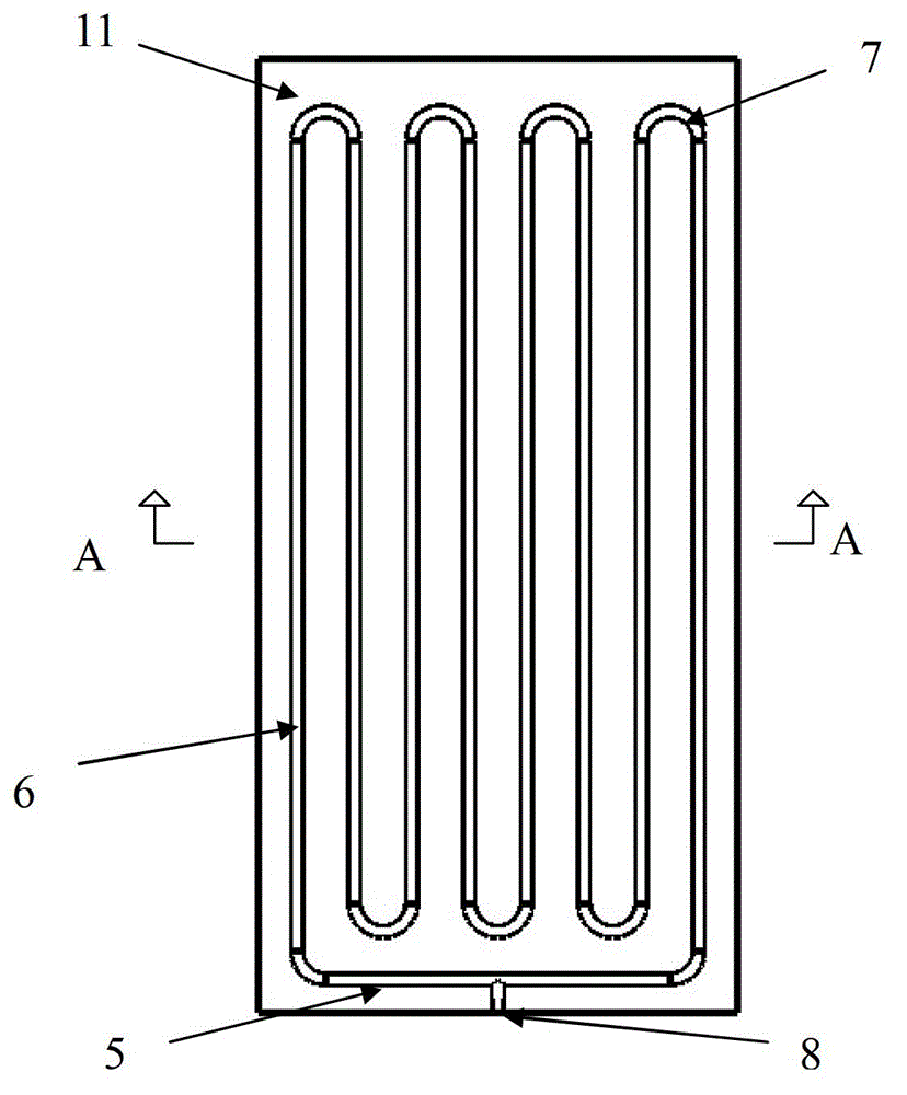 Plate type pulsating heat pipe fresh air heat regenerator