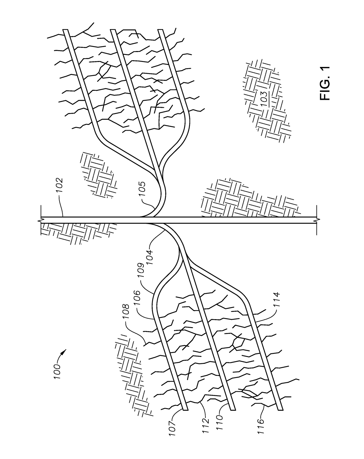 Multilateral well drilled with underbalanced coiled tubing and stimulated with exothermic reactants