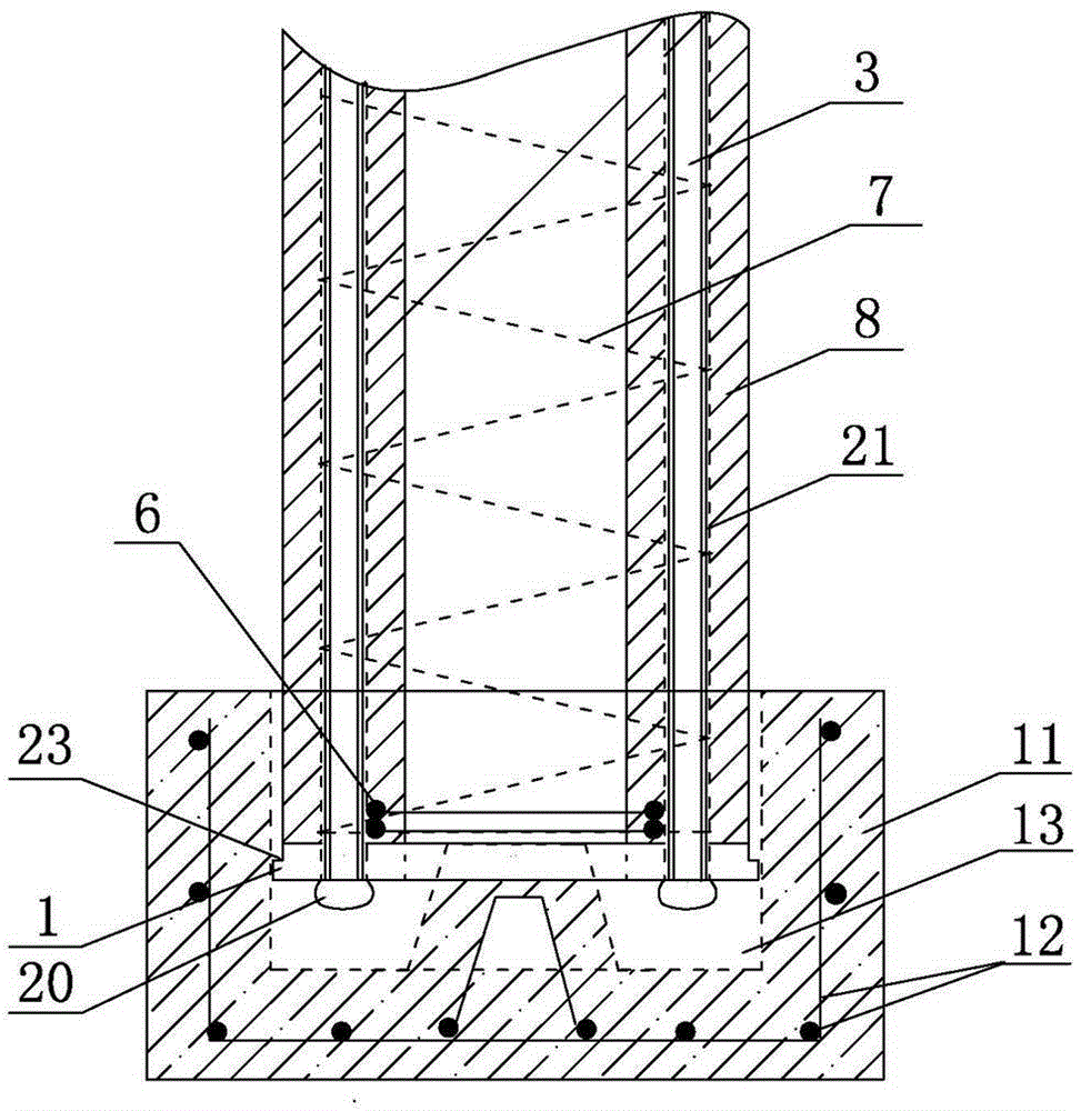 Production technology of high-strength post-tensioned reinforced concrete poles and poles