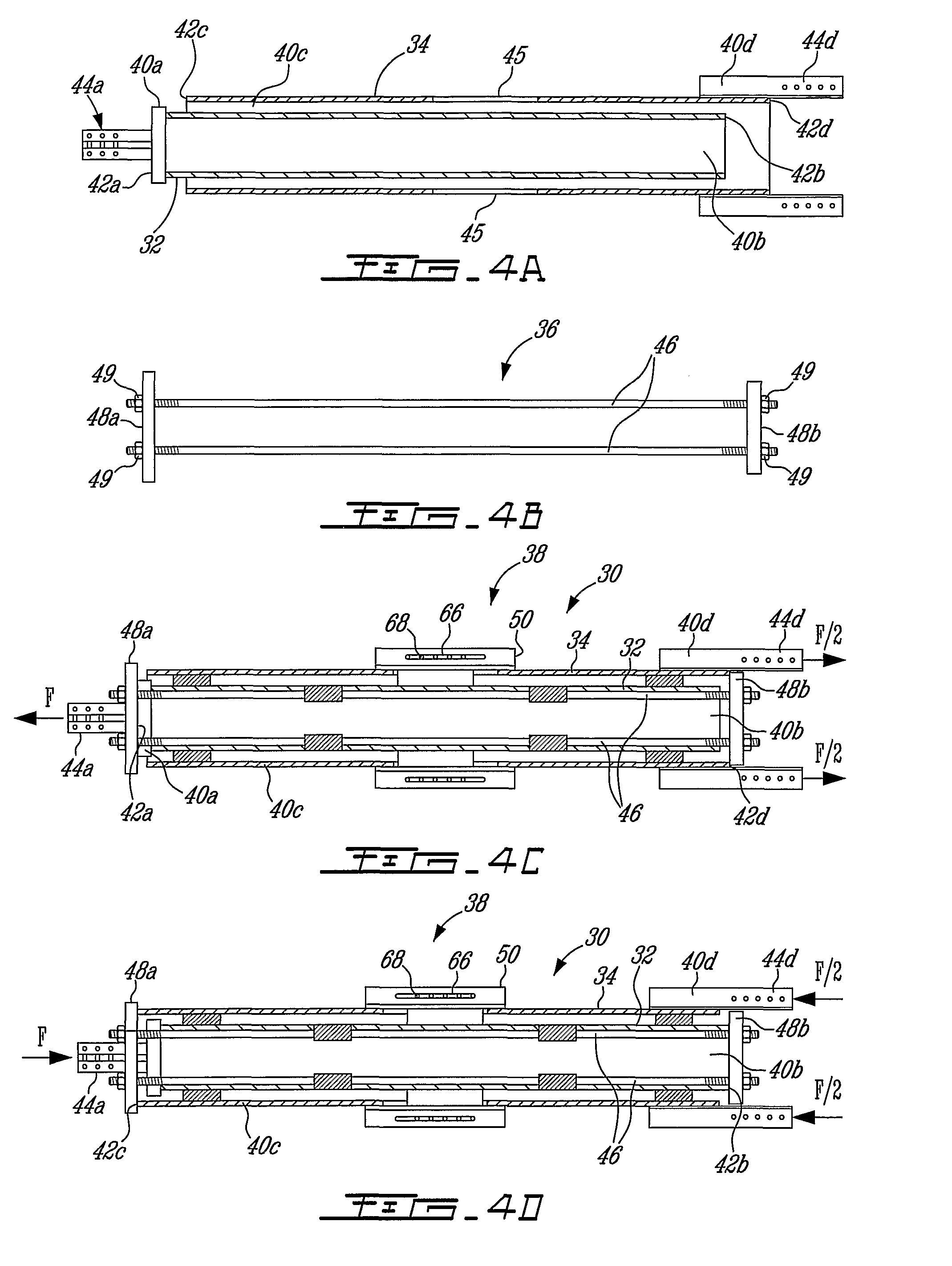 Self-centering energy dissipative brace apparatus with tensioning elements