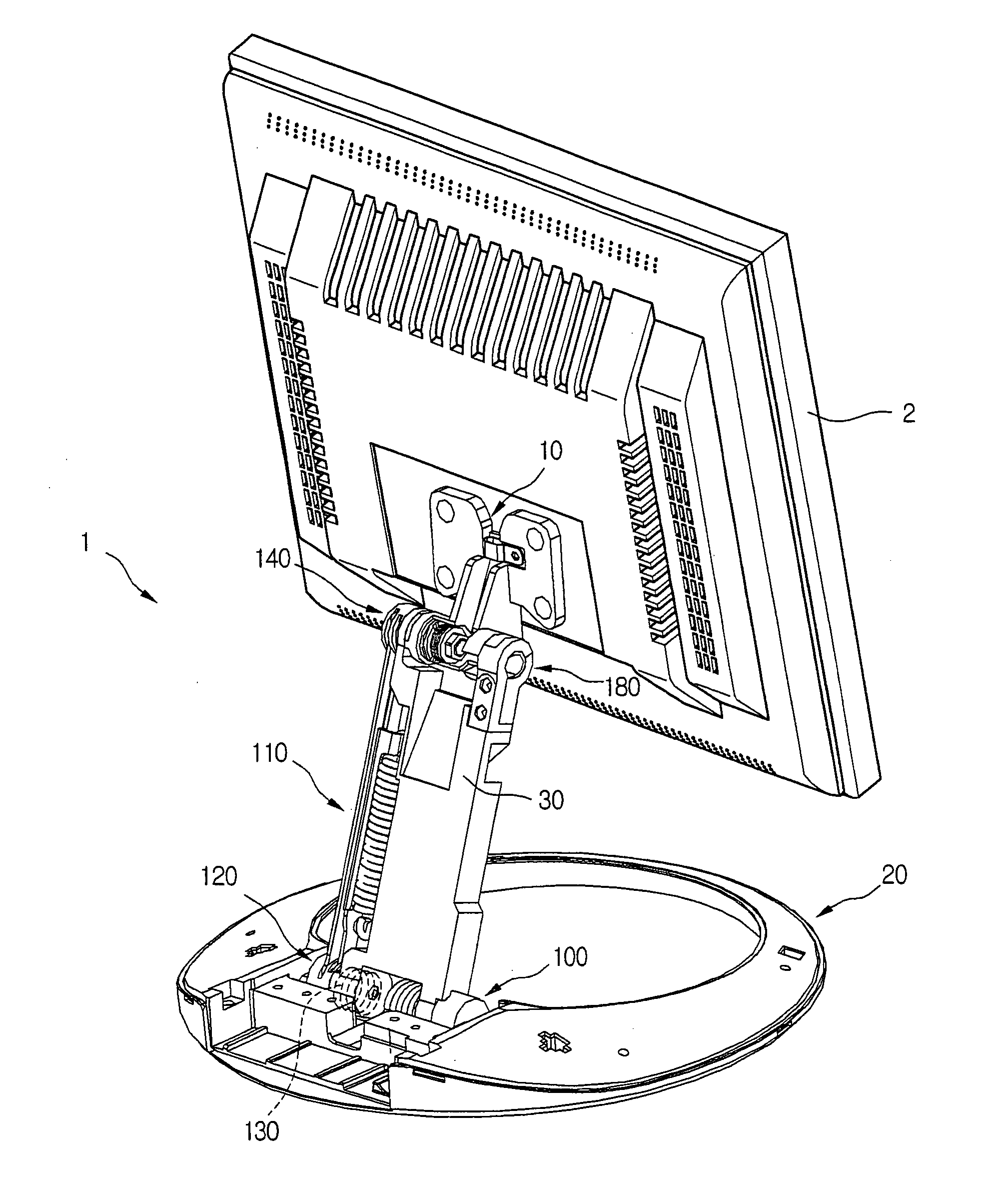 Stand of display device