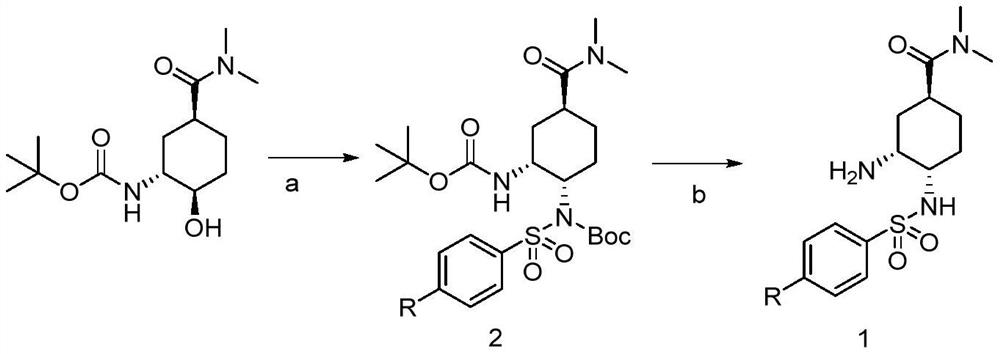 A kind of preparation method of edoxaban tosylate intermediate and intermediate compound