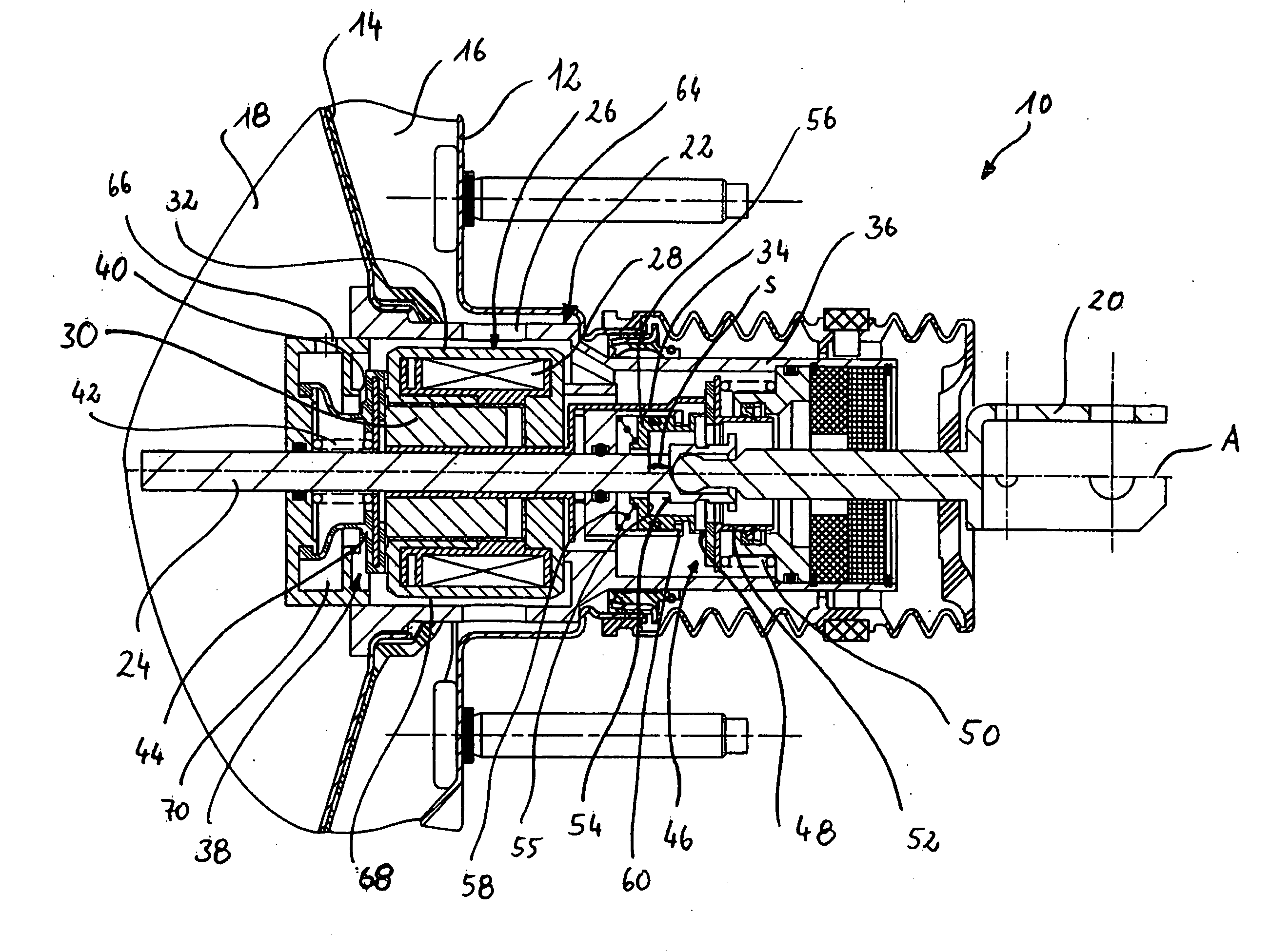 Brake Force Generating Device for a Hydraulic Vehicle Brake System, Vehicle Brake System and Method for Operating a Brake Force Generating Device