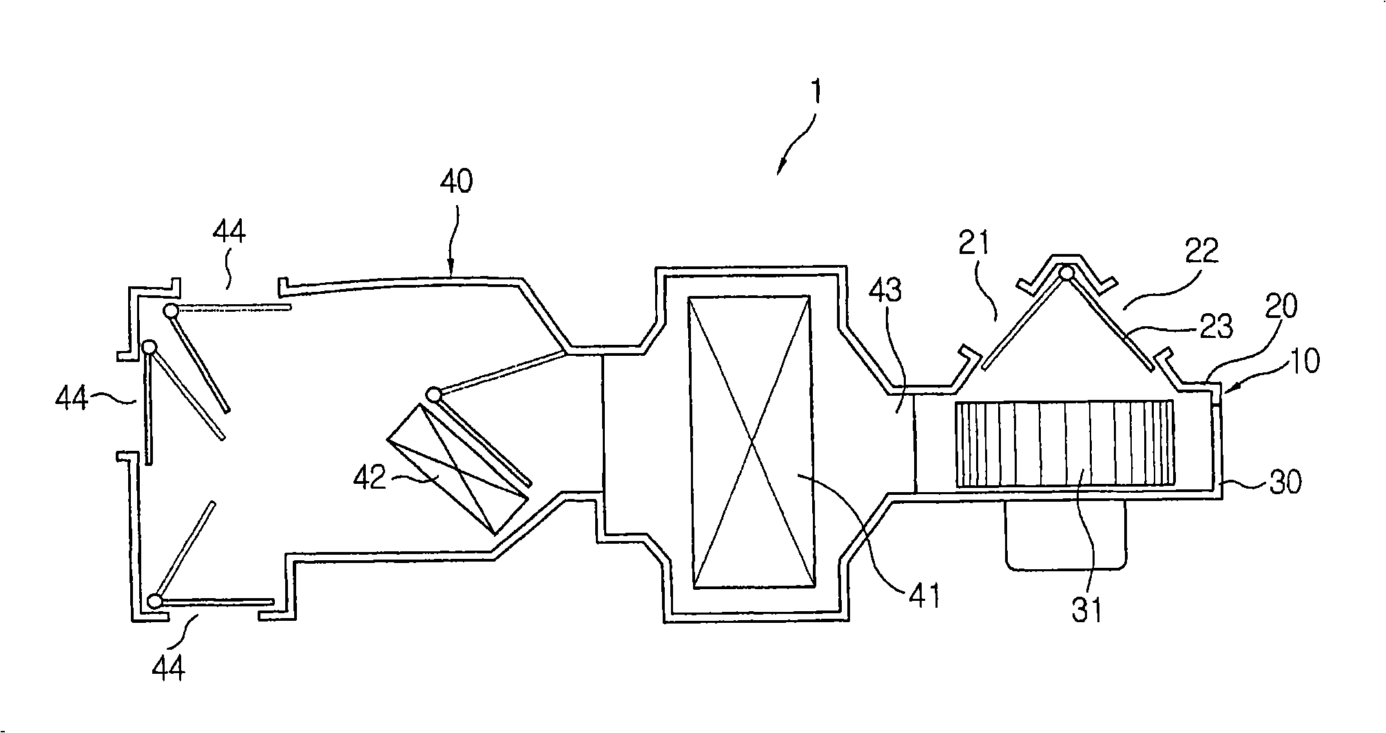 Blower for vehicles