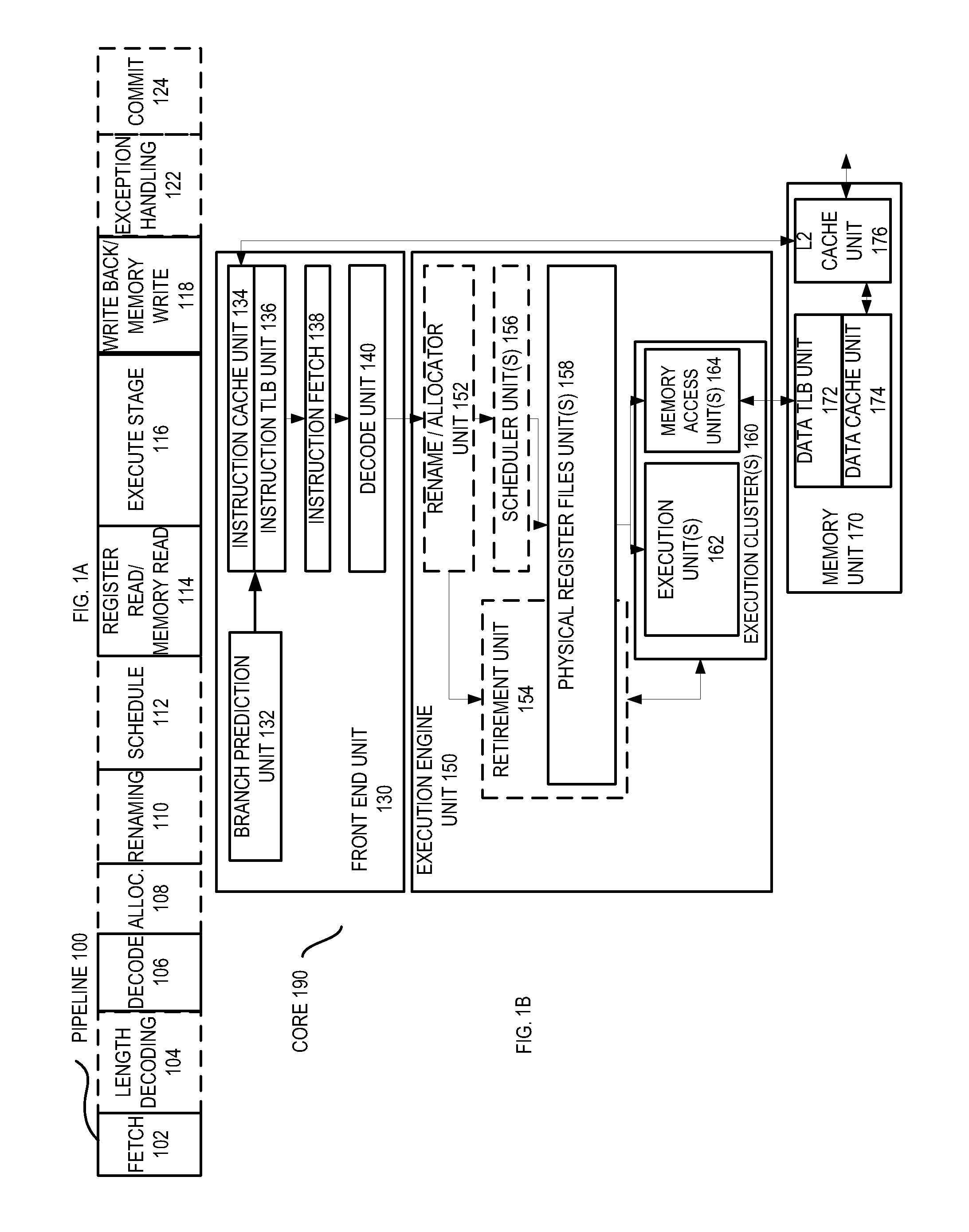 Apparatus and method for fast failure handling of instructions