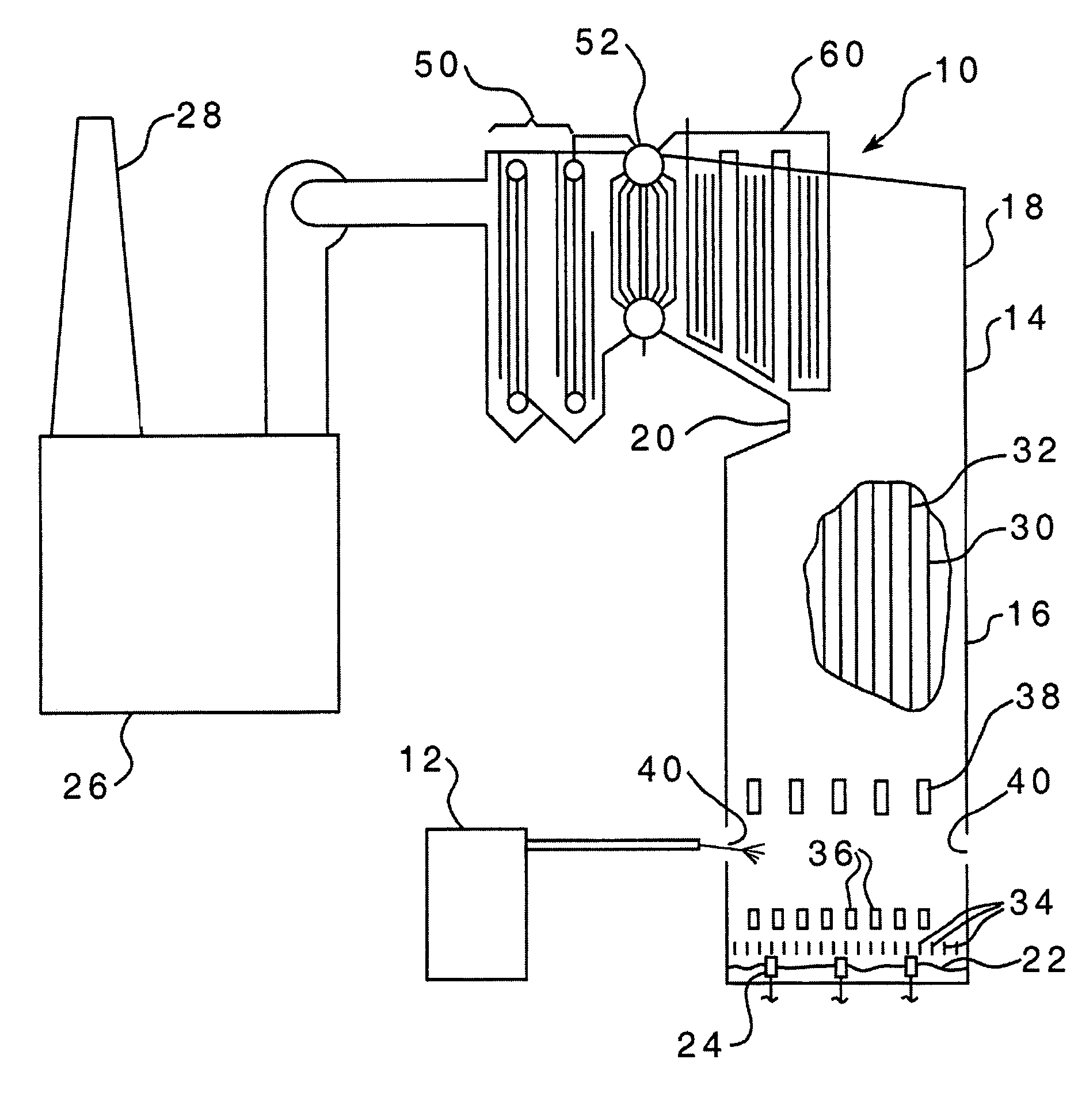 Method of managing the cleaning of heat transfer elements of a boiler within a furnace