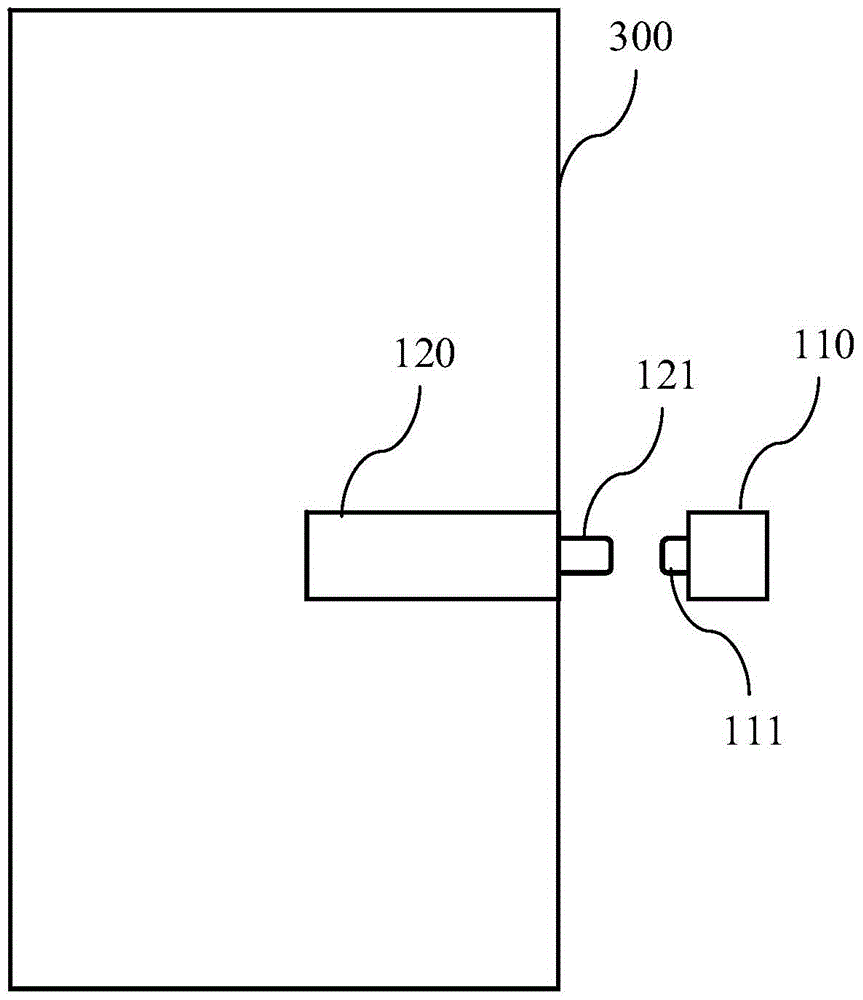 Door lock state detection system and method thereof