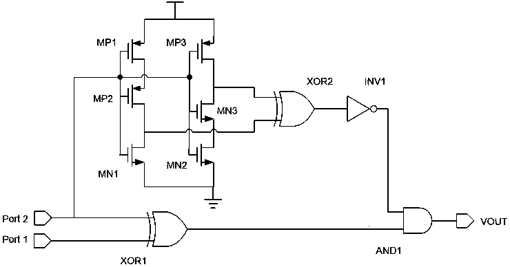 A ball planting state detection circuit for isolated pads