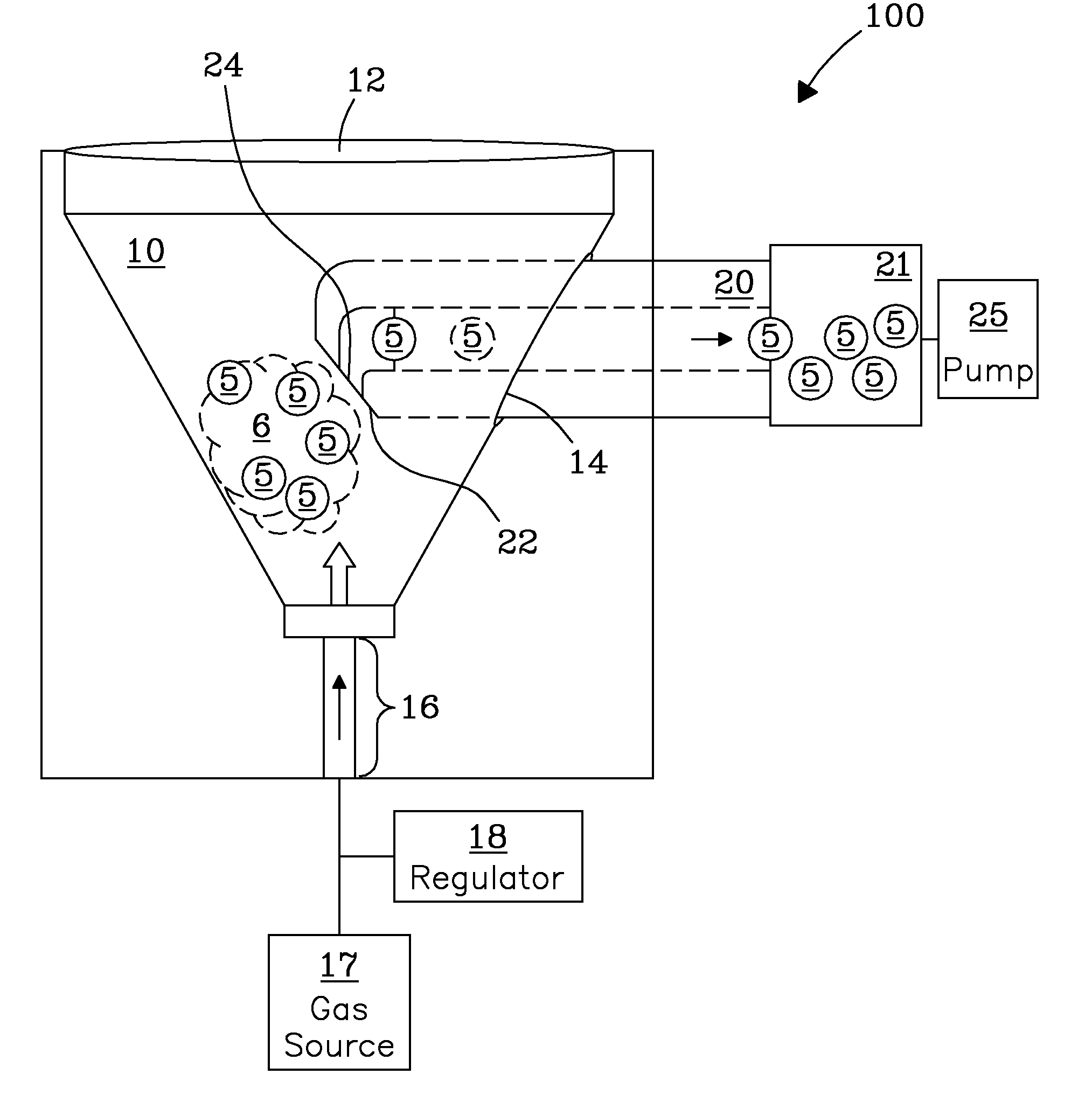 Article separation apparatus and method for unit operations