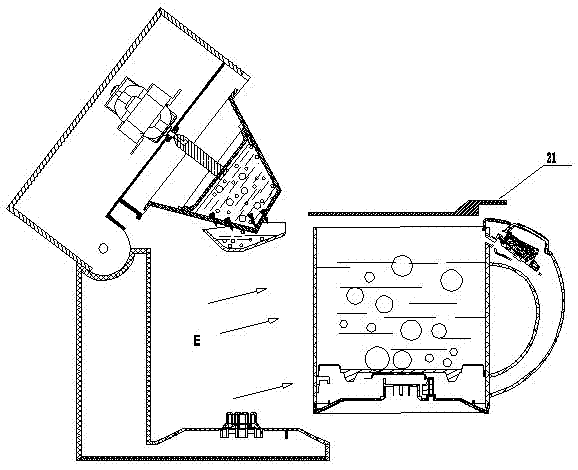 Method for rotationally steeping food through multi-functional kettle