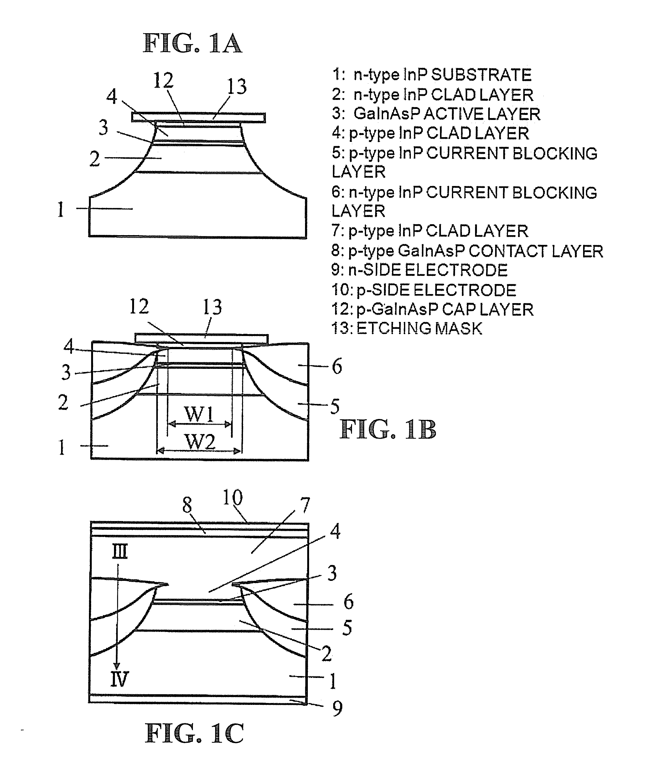 Optical semiconductor device and pumping light source for optical fiber amplifier