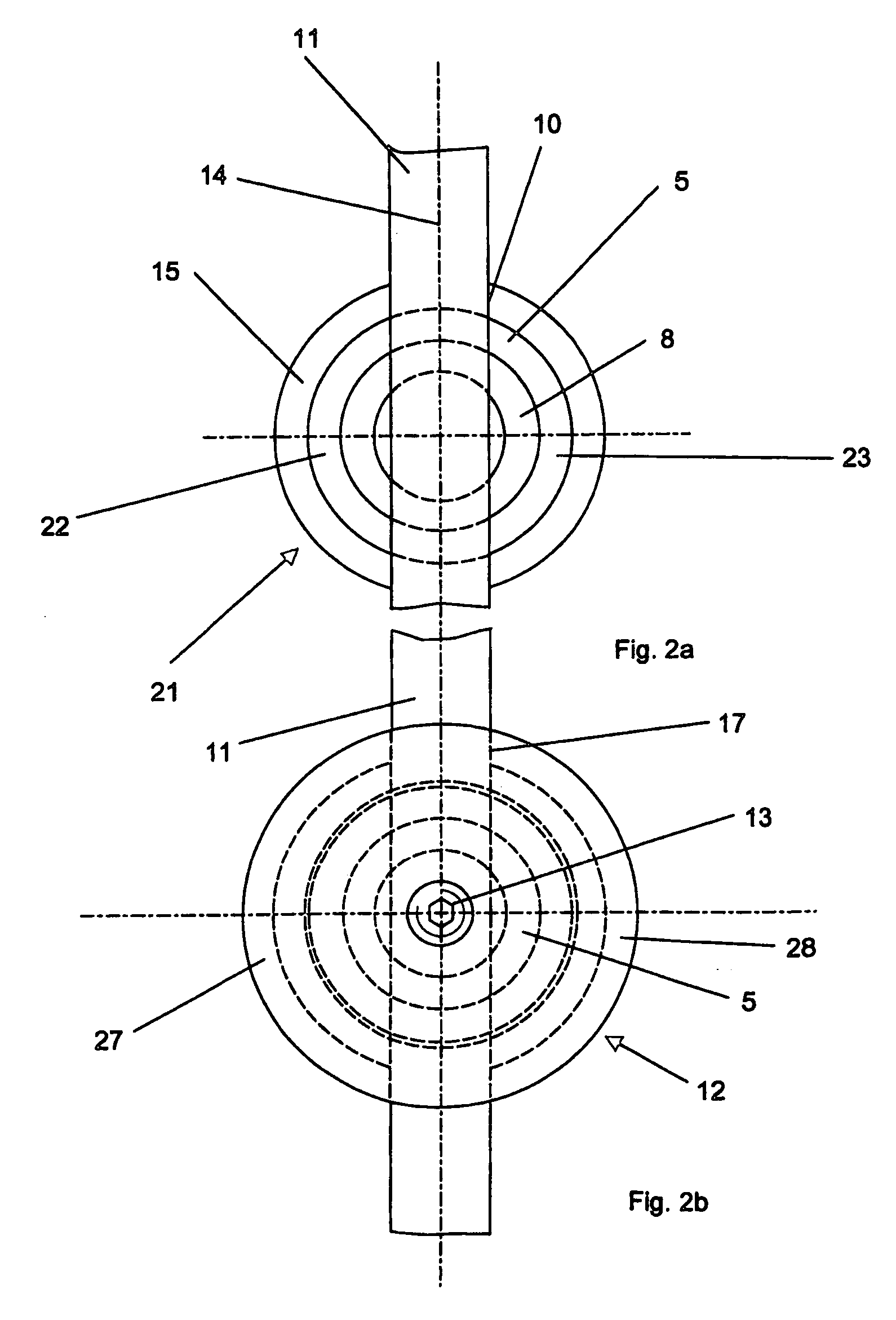 Device for joining a longitudinal support with a bone fixation means