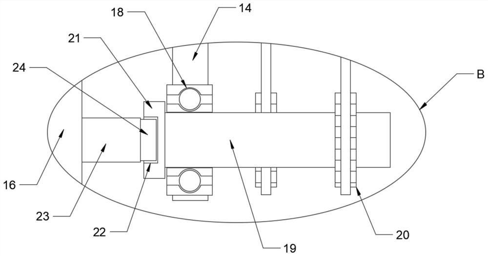 Overturning centrifugal vegetable cleaning machine