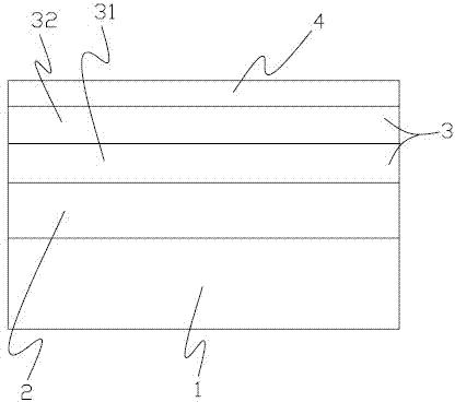 Medium-and-high-temperature solar selective absorption coating and preparation method thereof