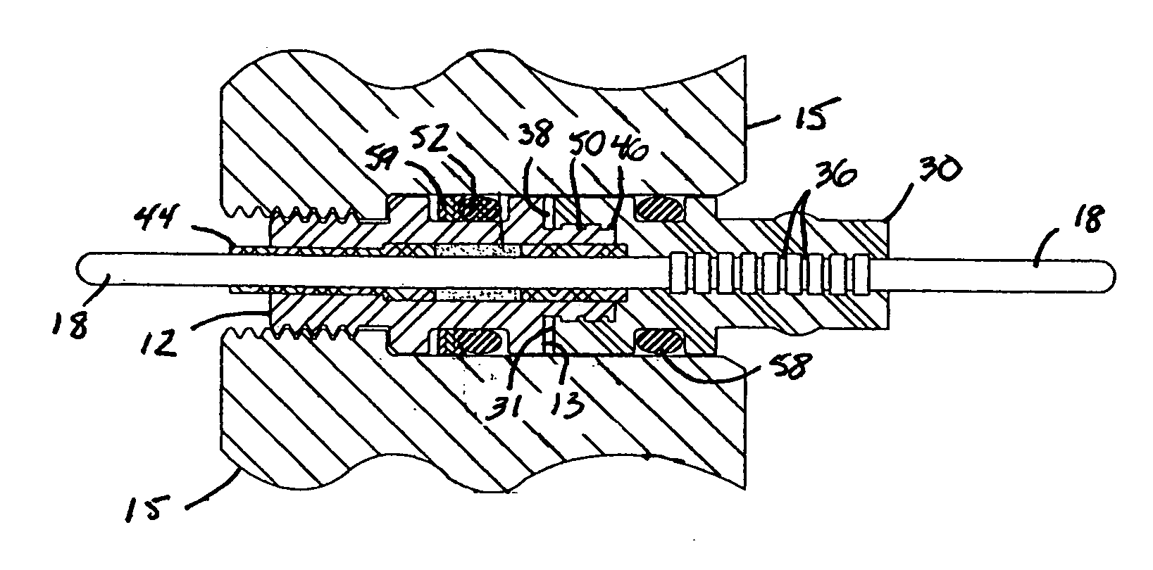 Hybrid glass-sealed electrical connectors