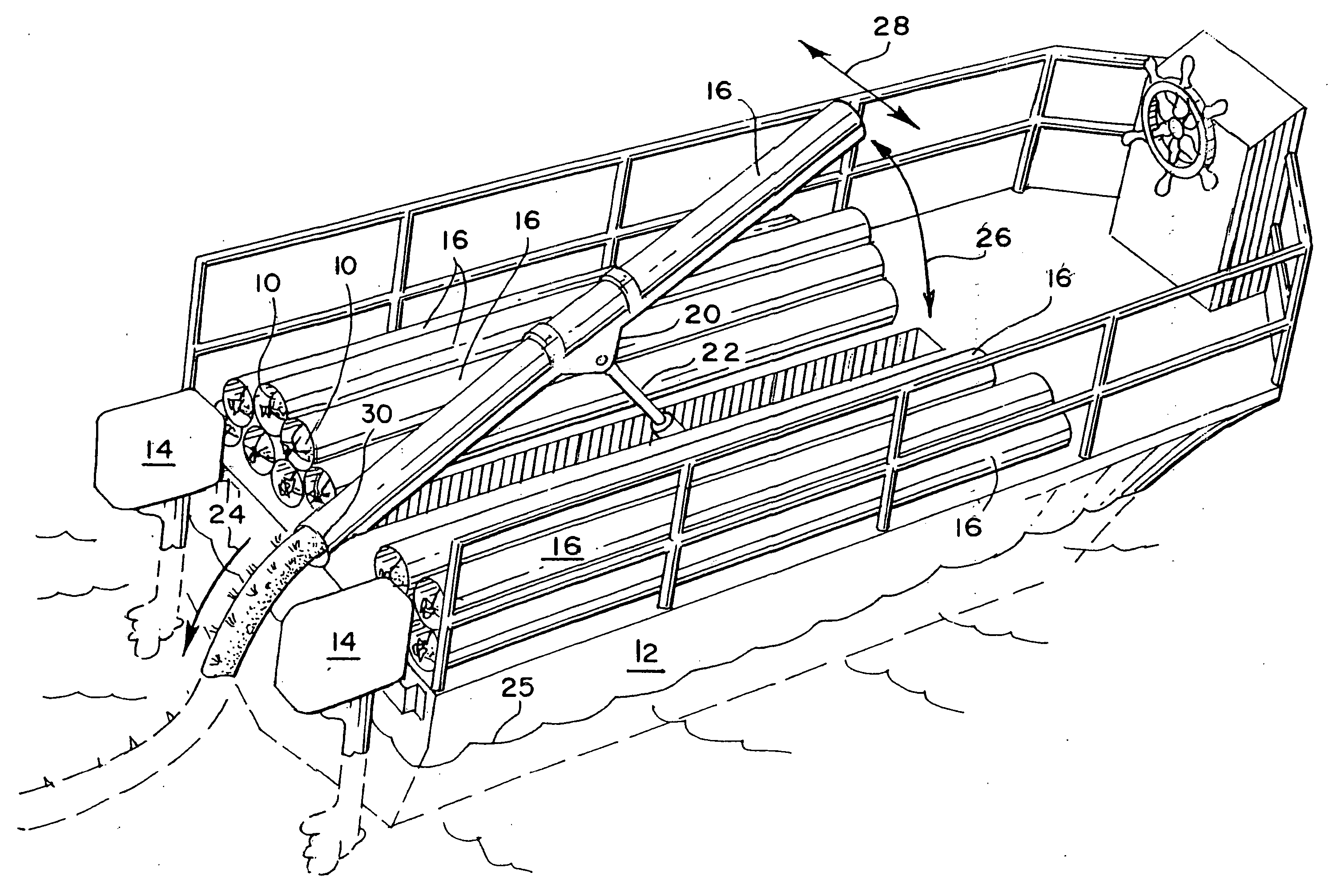 Process and related apparatus for repairing aquatic propeller scars