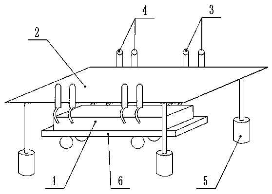 Automobile weighing method