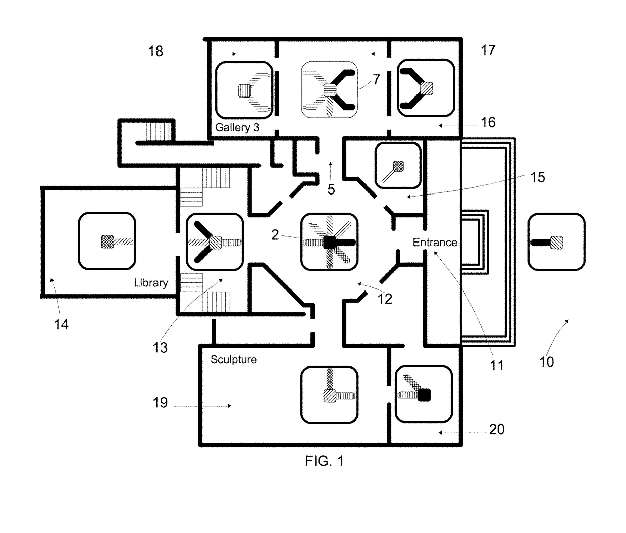 Method for directing people in a space which is represented by a spatial network, a wayfinding system and a game