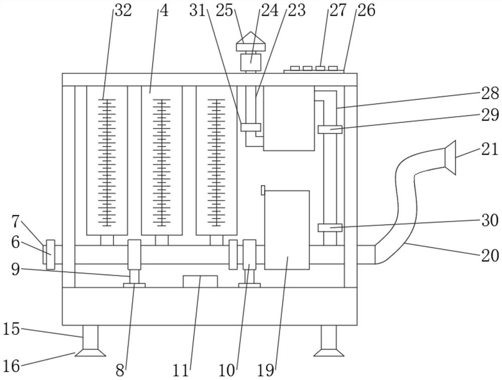 Lung expiration training device for nursing cardiothoracic surgery patient