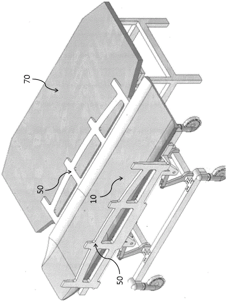 Patient transfer apparatus using side protector