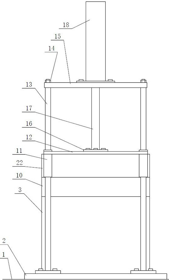 Control system of heat transfer effect testing device and use method thereof