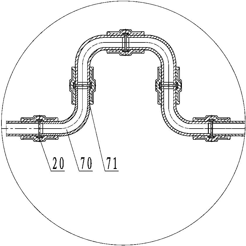Pipeline system capable of achieving hydraulic support long-distance liquid supply