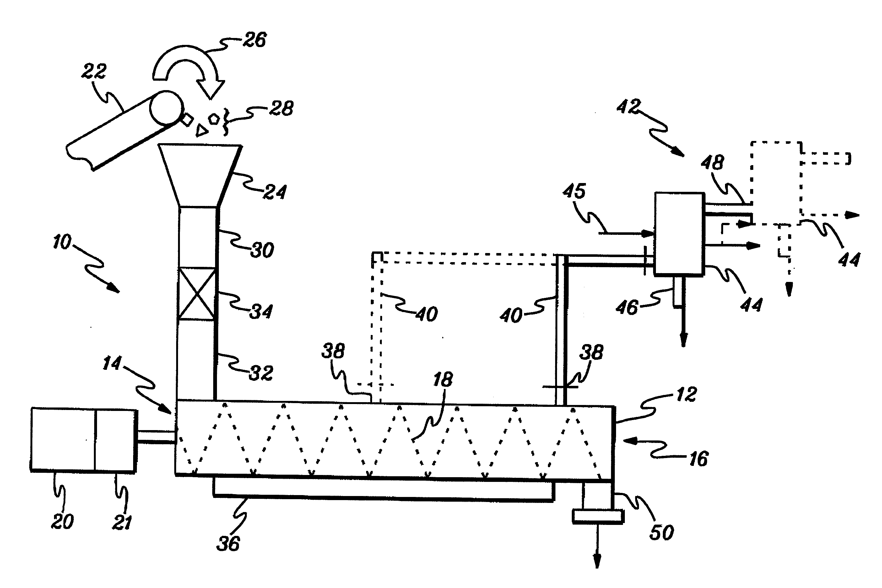 Methods and apparatus for pyrolyzing material